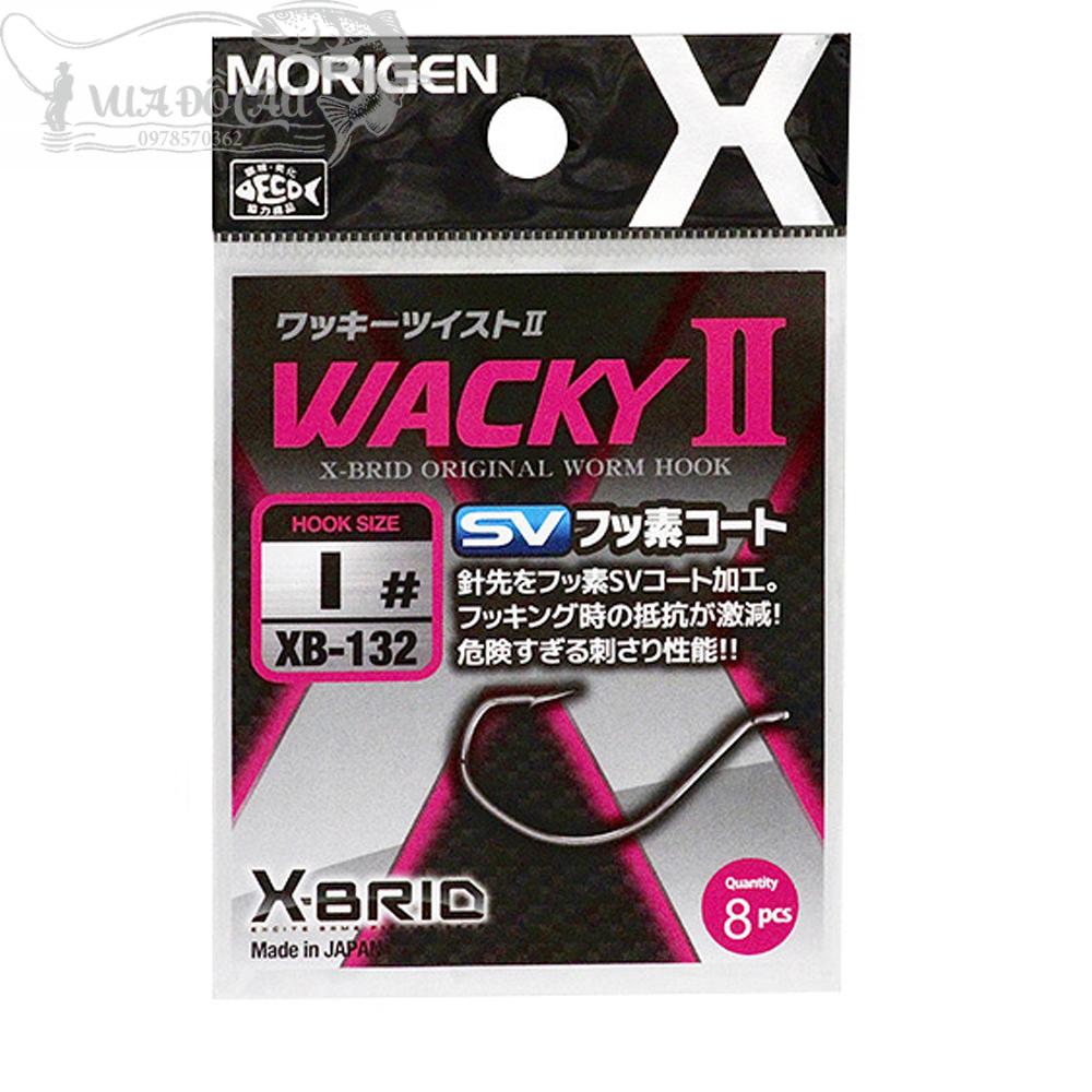 Lưỡi Câu Móc Mồi Mềm Morigen Wacky XB132