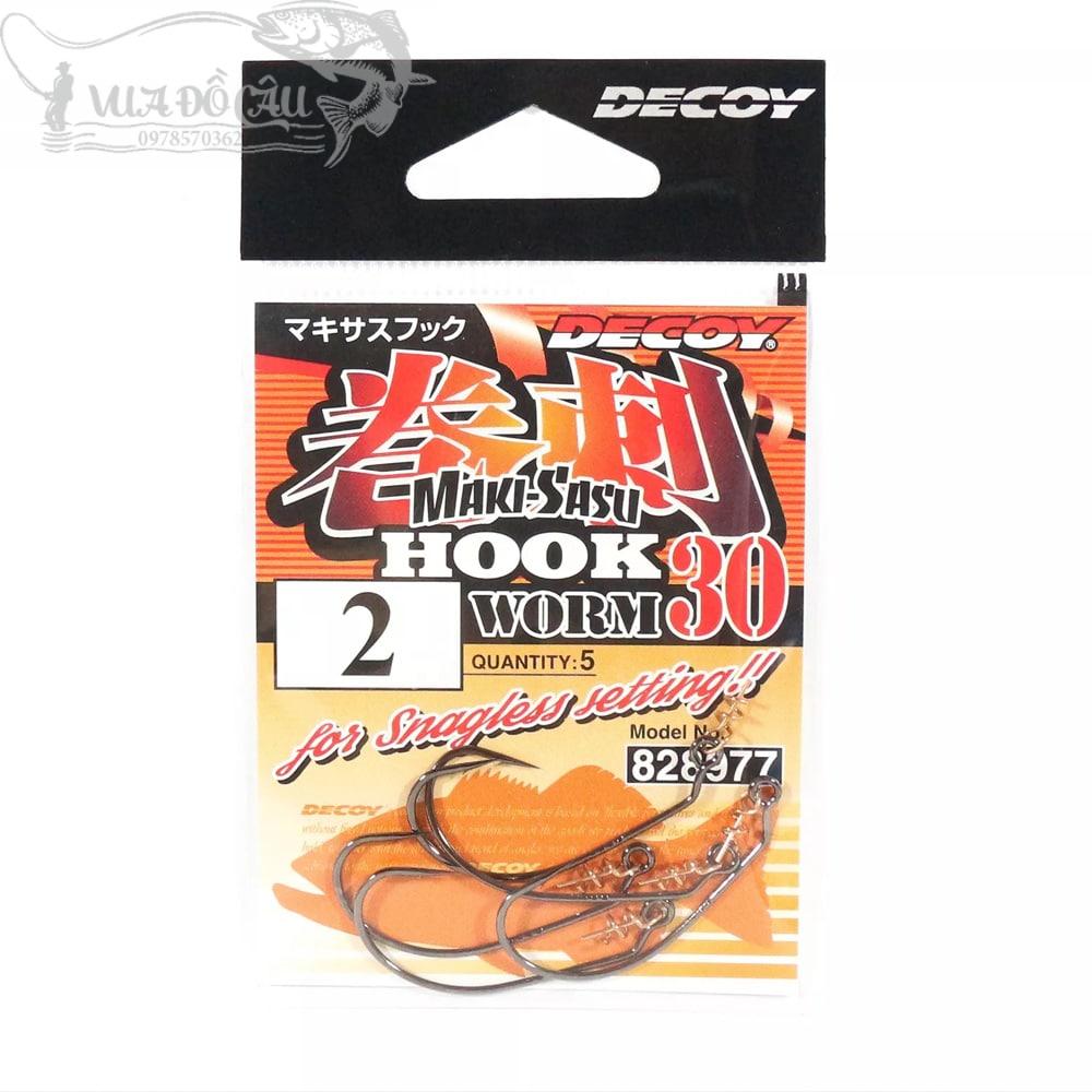 Lưỡi Móc Mồi Mềm Decoy Worm 30 Makisasu